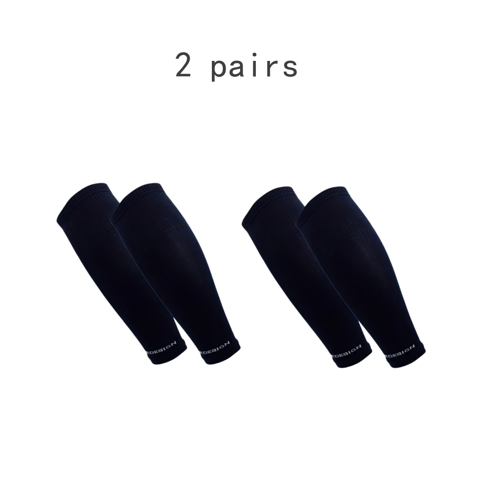 2 pares de protetores de perna - Compression Sleeve Calf avaliação e preço