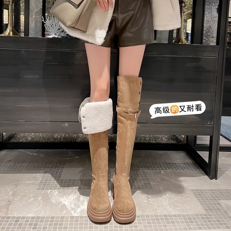 Joelho sobre botas 2025 retro  - Knee High Sock Women avaliação e preço