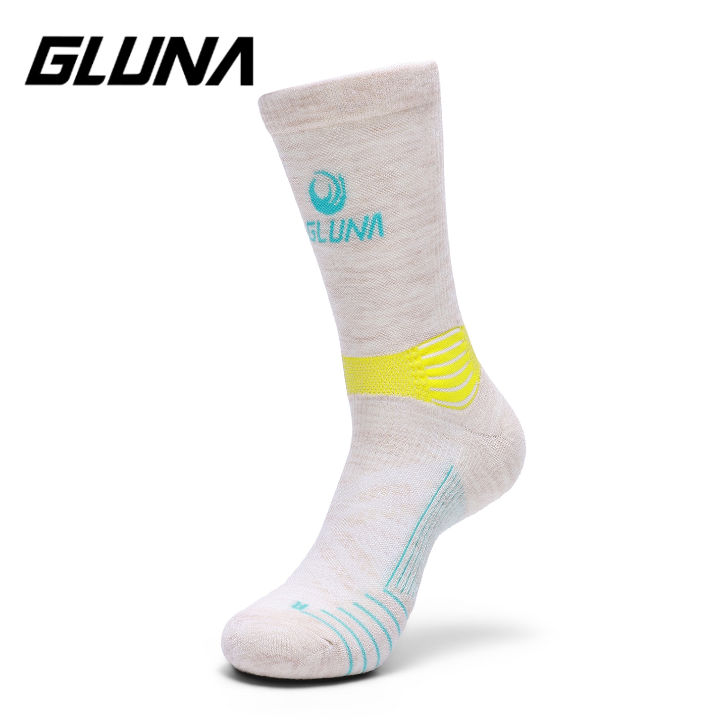 Meias esportivas GLUNA para ca - Wool Hiking Sock avaliação e preço
